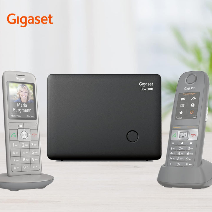 Gigaset Box 100 - DECT-Basis-Station für Ihr eigenes Kommunikationssystem mit unterstützt bis zu 6 M
