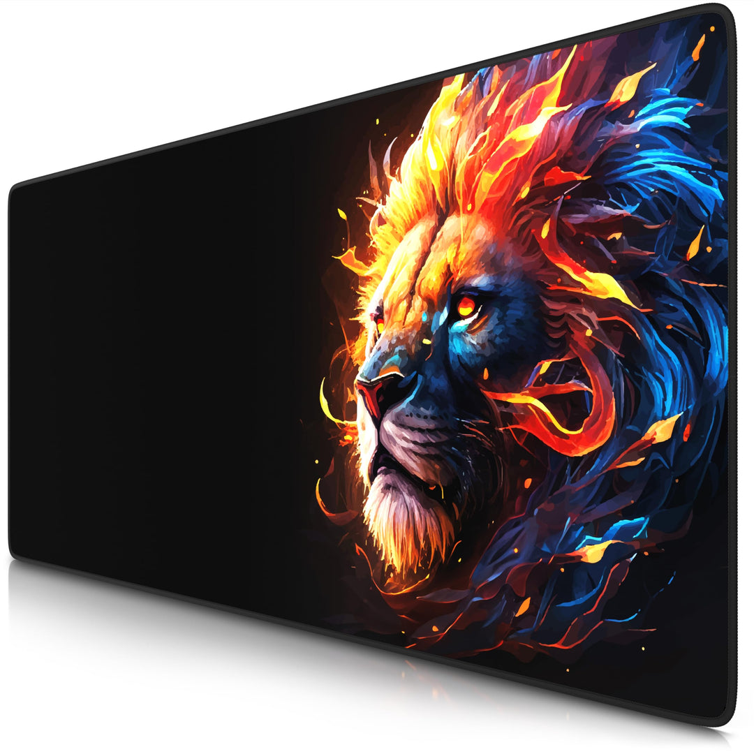 TITANWOLF - XXL Speed Gaming Mauspad 900 x 400mm - XXL Mousepad - Tischunterlage Large Size - verbes