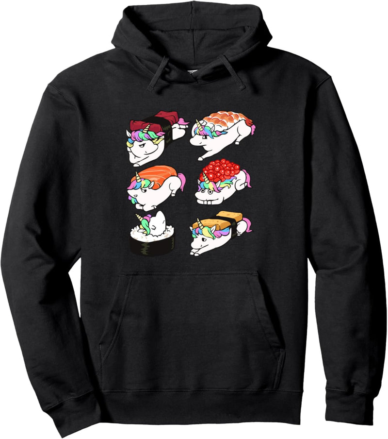 Sushi Unicorn Pullover Hoodie