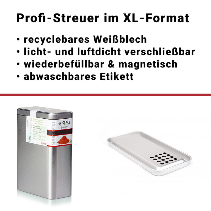 Spicebar Magic Dust BBQ Rub - (500g) in Premium-Bio Qualität im XL Profi-Streuer, Marinade für Fleis