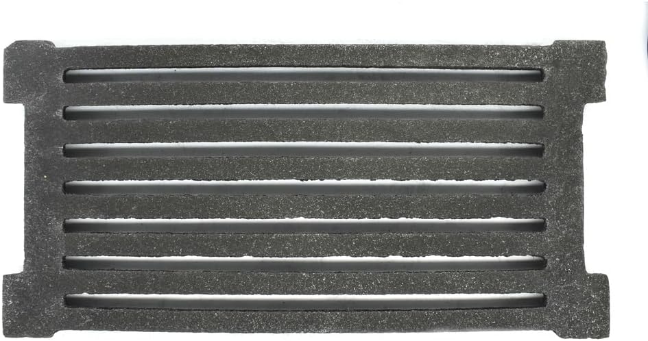 SEZAM 40 x 20 cm Gussrost Ofenrost Ascherost Gussrost verschiedene Durchmesser, Kaminrost passend Ka