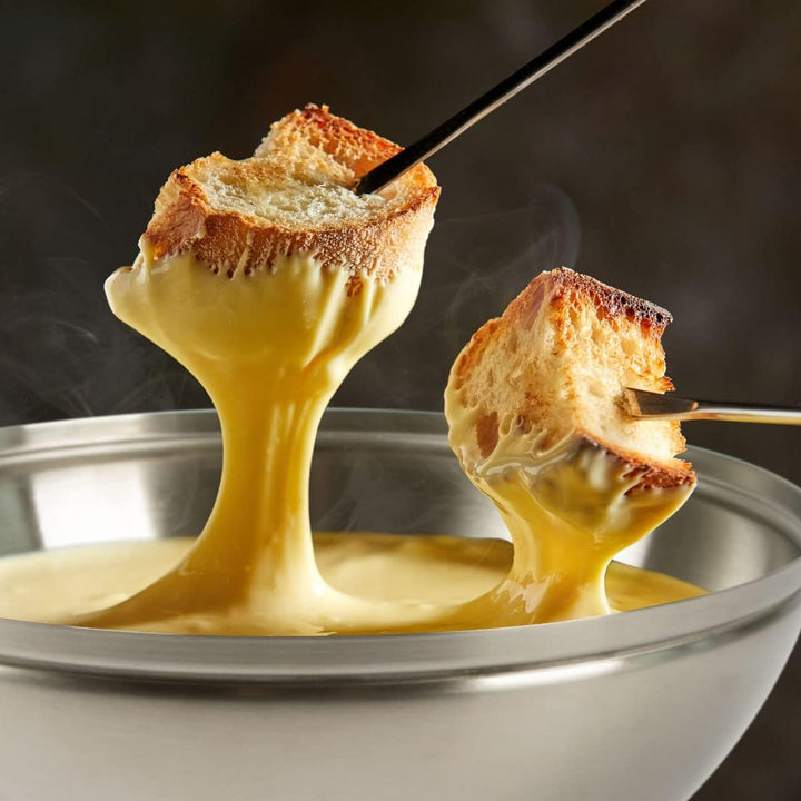 ProfiCook Raclette Fondue Kombination für 8 Personen, 2in1 elektrischer Tischgrill Set inkl. Spatel