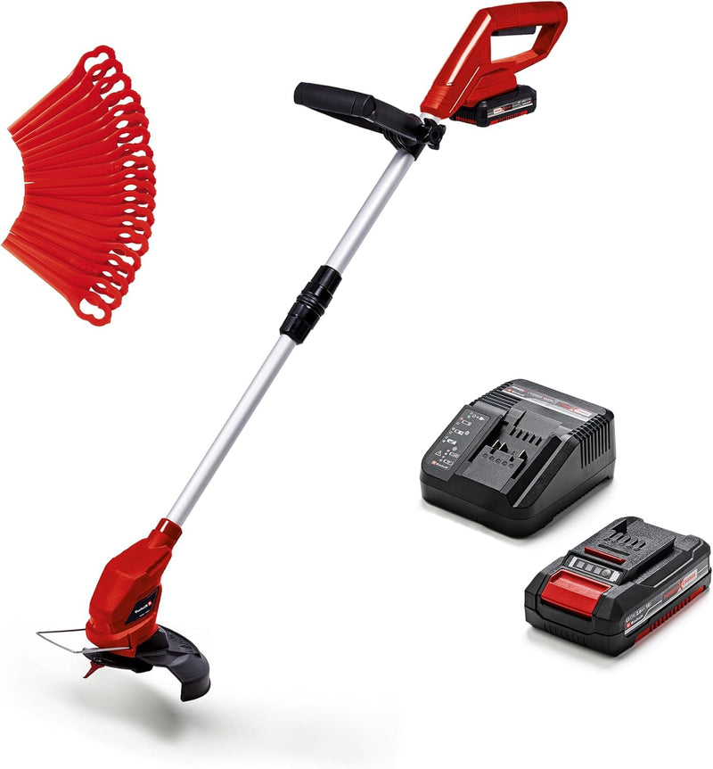 Einhell Akku-Rasentrimmer GC-CT 18/24 Li Power X-Change (18 V, Flowerguard, stufenlos teleskopierbar