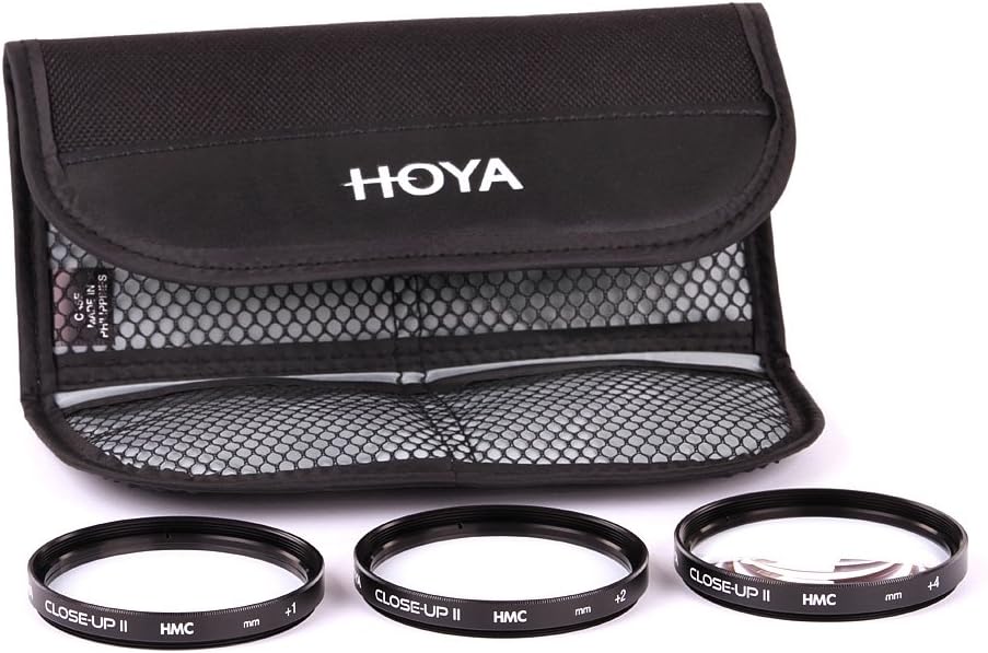 Hoya 46.0MM NAHLINSE SET2 (+1 +2 +4), schwarz, 1285 46 mm, 46 mm
