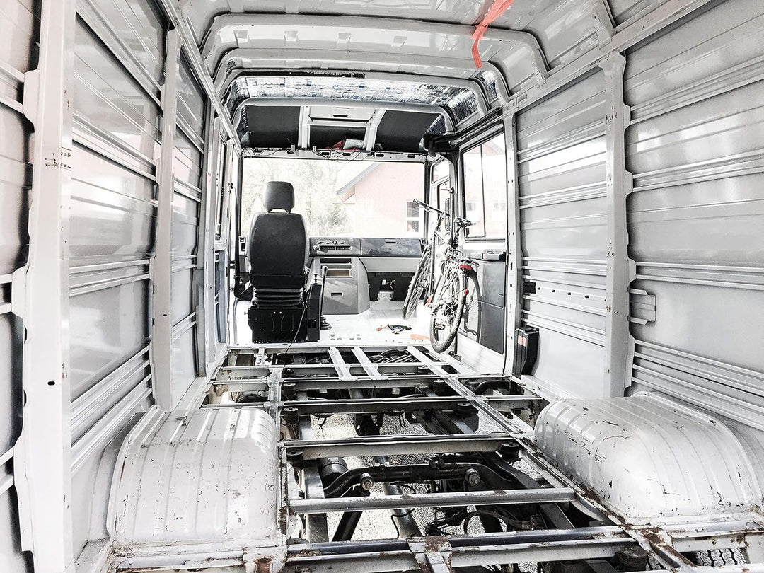 Reckhorn Alubutyl Dämmmatte, Schall- und Fahrgeräuschdämmung für Kfz, LKW und Wohnmobile Selbstklebe