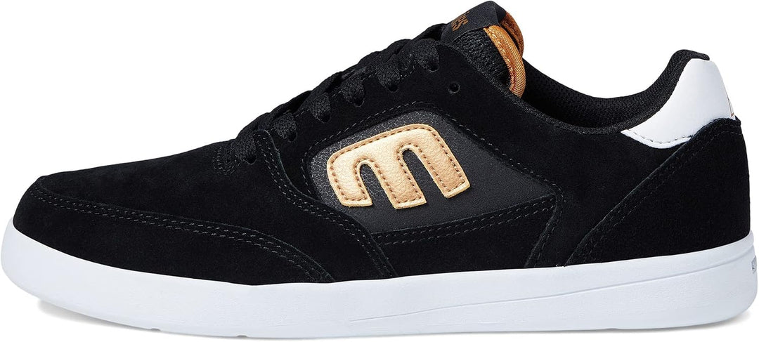 Etnies Herren Veer Skate-Schuh 40 EU Schwarz Gold Weiss, 40 EU Schwarz Gold Wei&amp;
