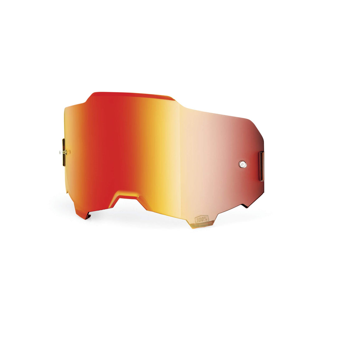100% ARMEGA Ersatzglas Roter Spiegel, Rot, Rot