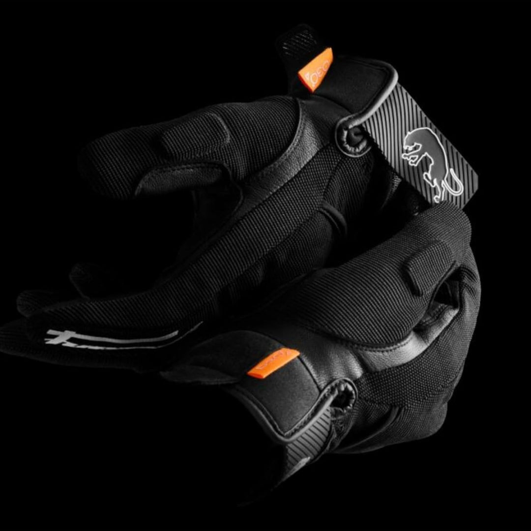 Furygan Jet D3O EVO - Motorradhandschuhe für Herren - 100% Lederhandfläche - Komfort - Sommerhandsch