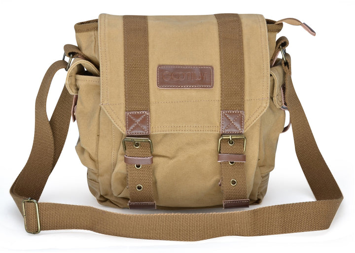 Gootium Unisex Canvas Messengertasche 21217 Khaki, Khaki
