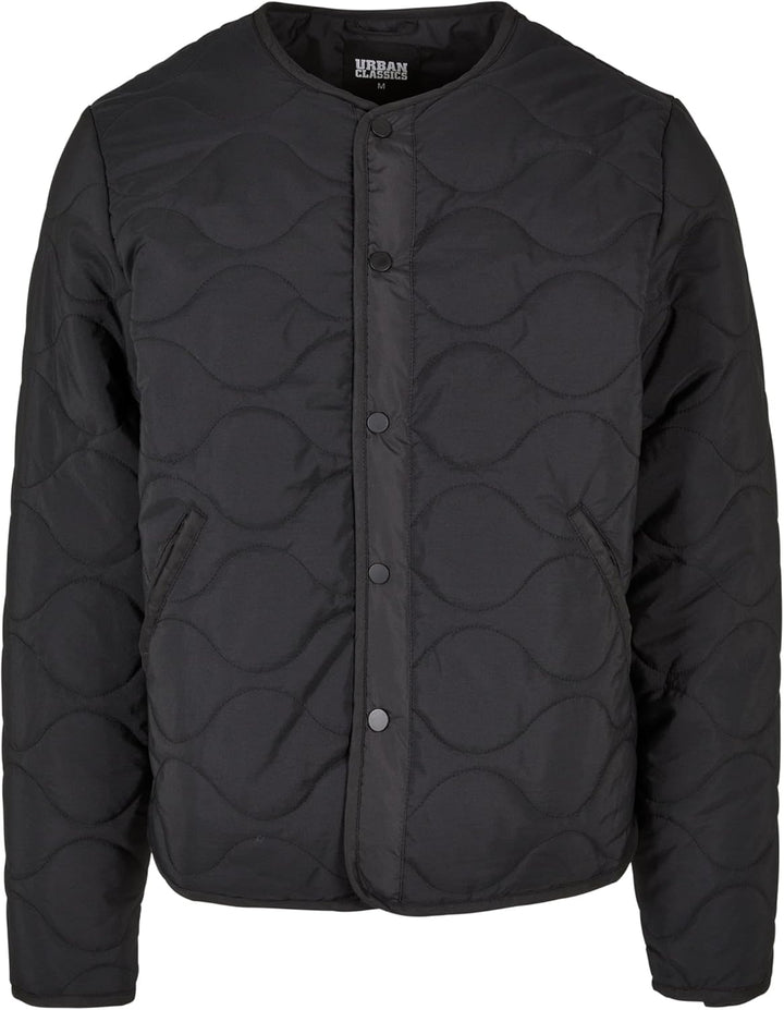 Urban Classics Herren Liner Jacket L Schwarz, L Schwarz