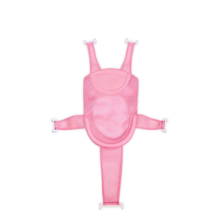 Lorelli Babywannennetz Turtle, Kunststoff Clips, Badewanneneinsatz, ab Geburt pink, pink