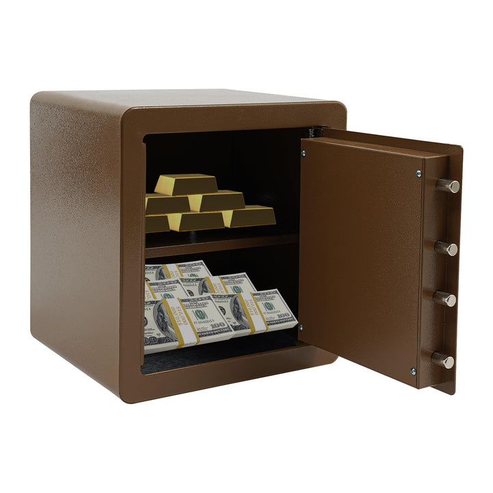Fingerscan Safe mit Fingerabdruck - Elektronischer Tresor für Zuhause (45L) & Büro - Sicherheitstres