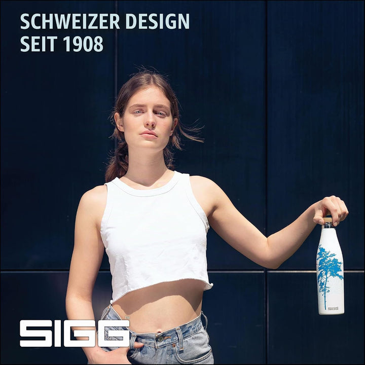 SIGG - Isolierte Trinkflasche - Meridian - Auslaufsicher - Extra schlank - BPA-frei - Plastikfrei -