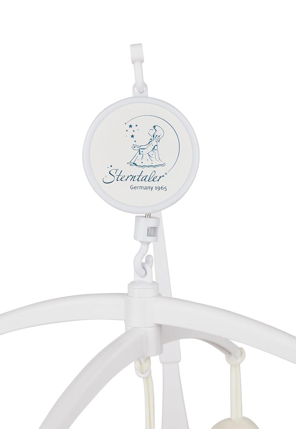 Sterntaler Mobile Hase Hanni - Musik Mobile mit Spieluhr Melodie: "La Le Lu" - Baby Mobile für Wiege