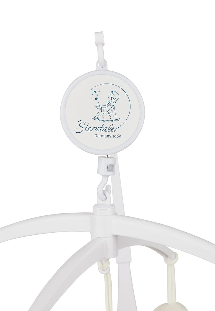 Sterntaler Mobile Hase Hanni - Musik Mobile mit Spieluhr Melodie: "La Le Lu" - Baby Mobile für Wiege