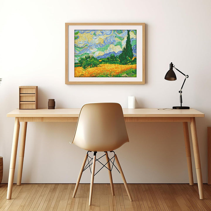 Diamond Dotz DD9-024 Weizenfeld (Van Gogh), ca. 51 x 39 cm gross, Diamond Painting, Malen mit Diaman