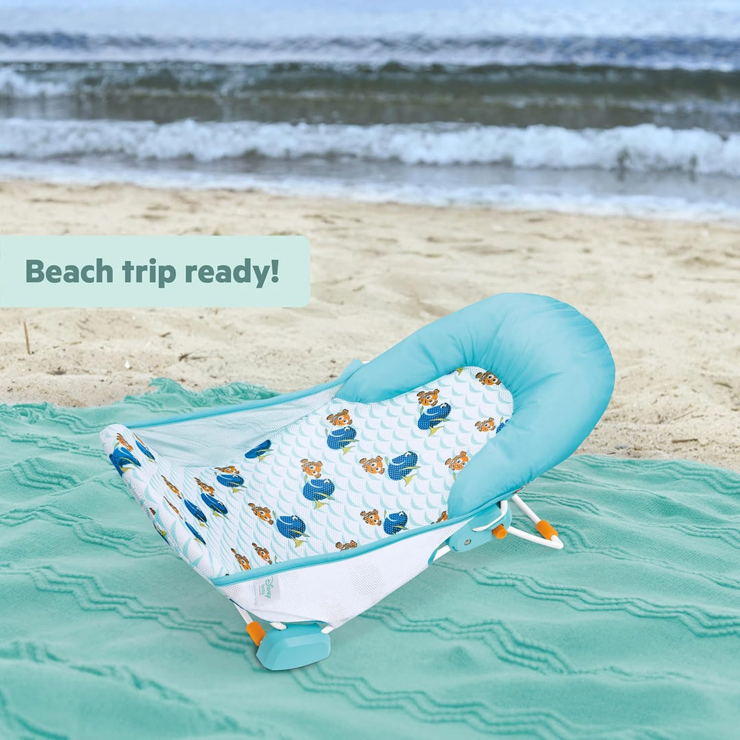 Disney Baby Findet Nemo Baby Badewannensitz von Bright Starts, Klappbarer 2-Positionen Baby Badesitz
