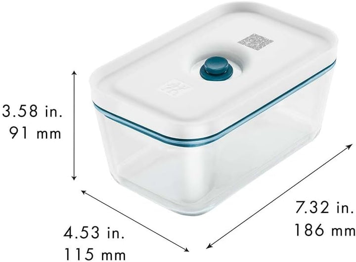 ZWILLING Fresh &amp; Save Vakuumbox, Grösse M, Glas, La Mer Vakuumbox M Glas Vakuumbox M, Vakuumbox M Gl