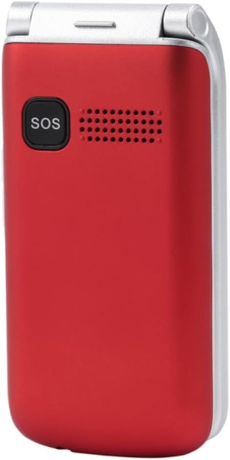 Olympia Style Duo 4G Senioren Mobiltelefon grosse Tasten Klapphandy rot