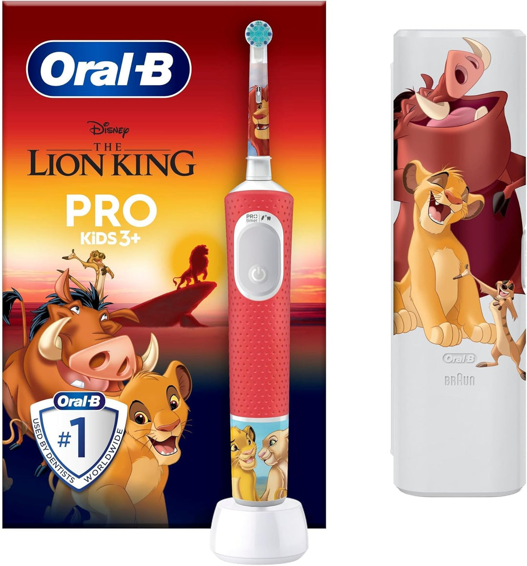 Oral-B Pro Kids König der Löwen Elektrische Zahnbürste/Electric Toothbrush für Kinder ab 3 Jahren, i
