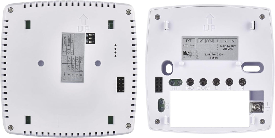 EMOS - digitaler Raumthermostat mit OpenTherm - programmierbar, drahtgebunden 230 V - Heiz-/Kühlsyst