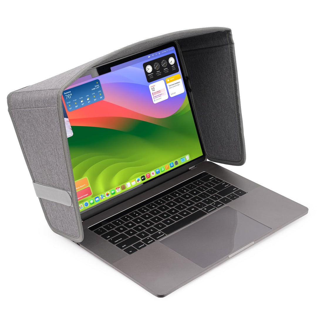 TYTX Laptop-Sonnenschutz für Arbeiten im Freien-passend für 13-14 Zoll Geräte, leichte Computer-Sich