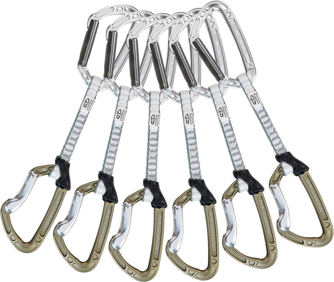 Climbing Technology Aerial Pro Set DY HC, Unisex - Erwachsene, Silber/Braun, 12 cm