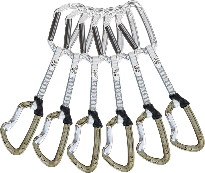 Climbing Technology Aerial Pro Set DY HC, Unisex - Erwachsene, Silber/Braun, 12 cm