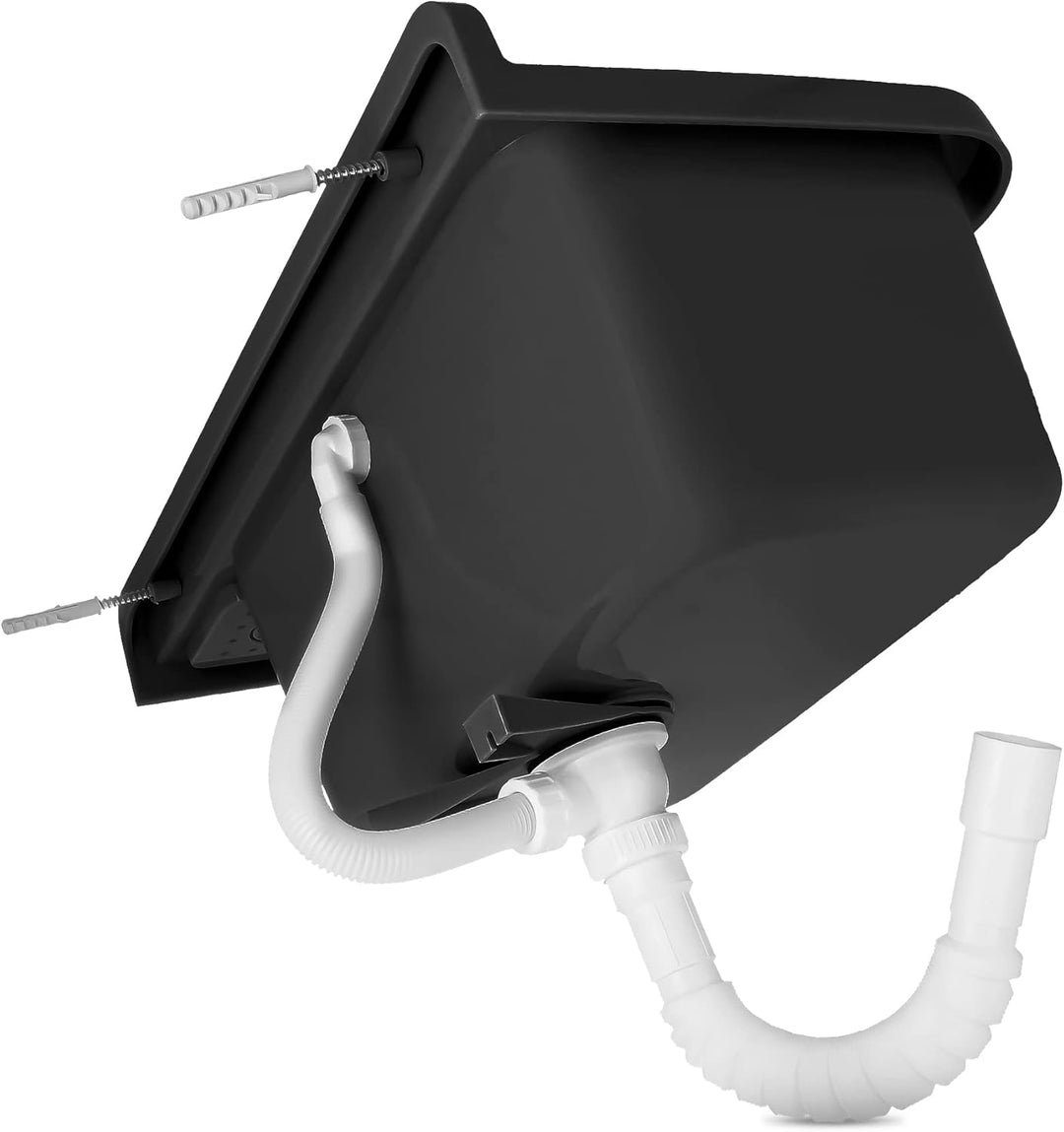 Instalguru Utility Waschbecken Regal Garten Garage Outdoor Indoor 50 cm x 34 cm x 21 cm Spülbecken S