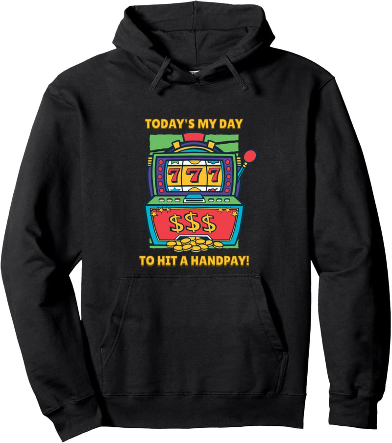 777 Handpay Jackpot Spielautomat Glücksspiel Pullover Hoodie