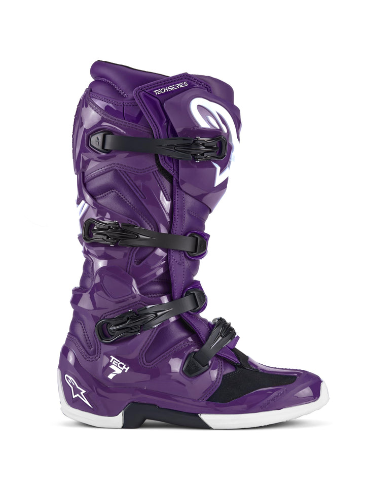 Alpinestars Herren 2025 Tech 7 StiefelBekleidung 43 EU Lila, 43 EU Lila
