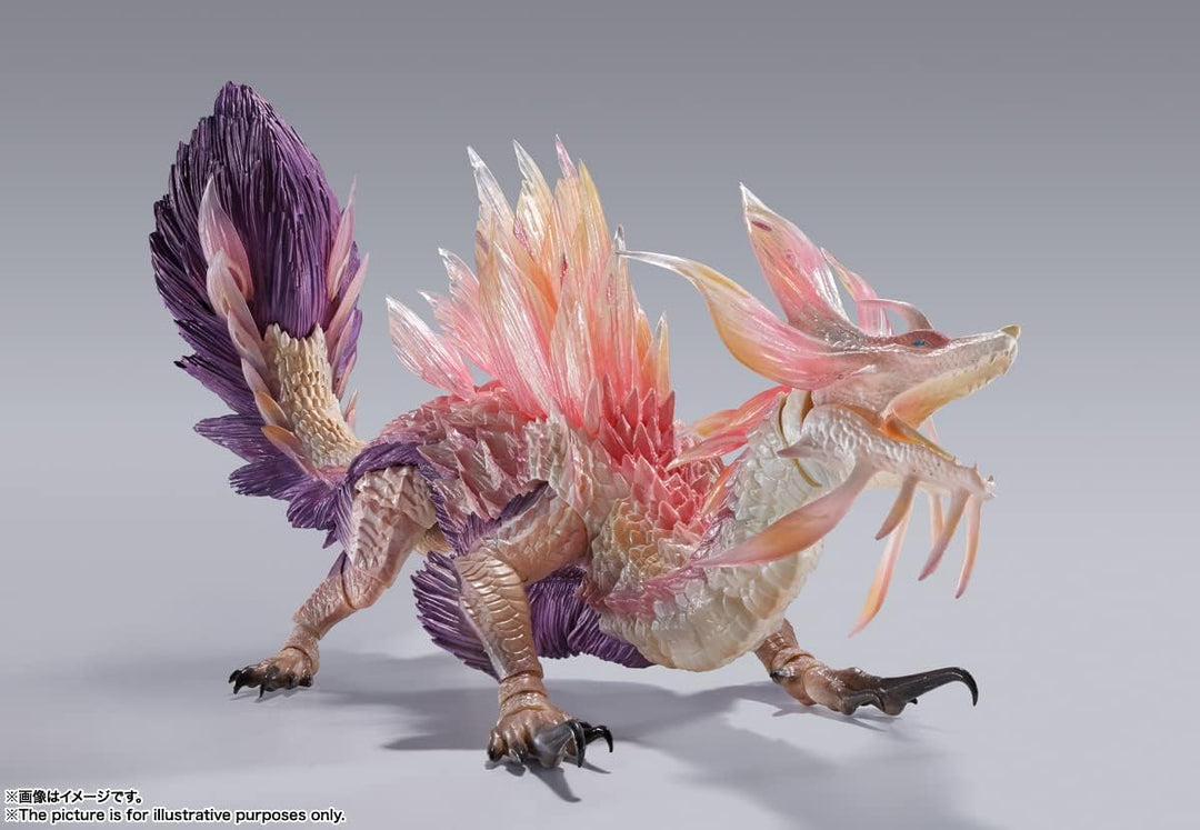 TAMASHII NATIONS - Monster Hunter: Rise - Mizutsune, Bandai Spirits S.H.MonsterArts Translucent, Tra