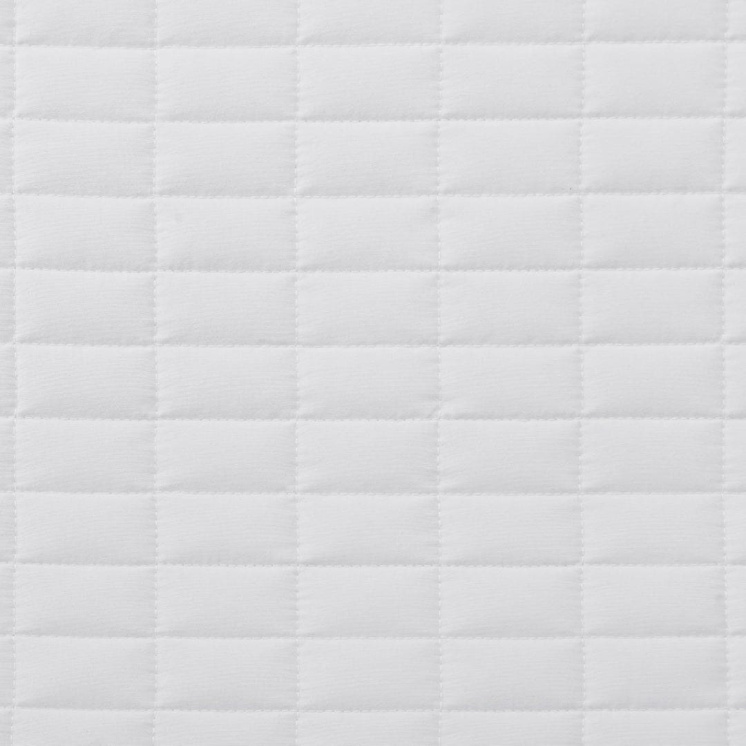 Comfort Spaces Gemütliche Ganzjahres-Bettwäsche mit Bettvolant Tagesbett-Set, Textil, Kienna Weiss,