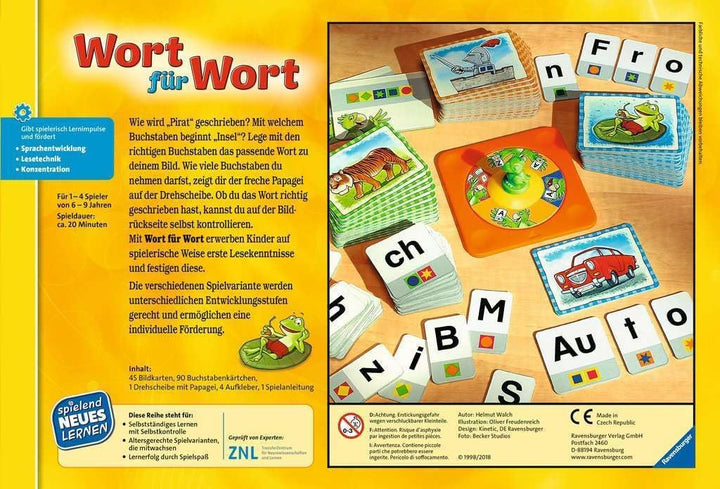 Ravensburger 24955 - Wort für Wort - Spielen und Lernen für Kinder &amp; 24976-1x1 Drachen - Lernspiel f