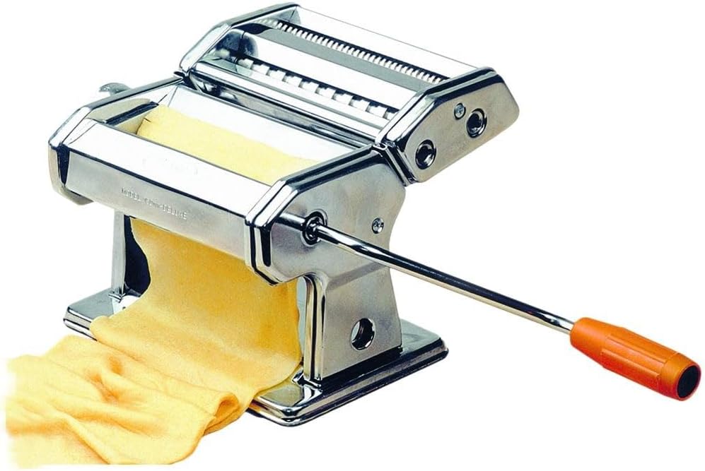 Nudelmaschine Pastamaschine Pastamaker für hausgemachte Nudeln aus Stahl