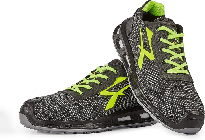 U-POWER Red Lion® Primf, Sicherheitsschuhe, leicht und bequem, extrem atmungsaktives Nylon, Stichsch