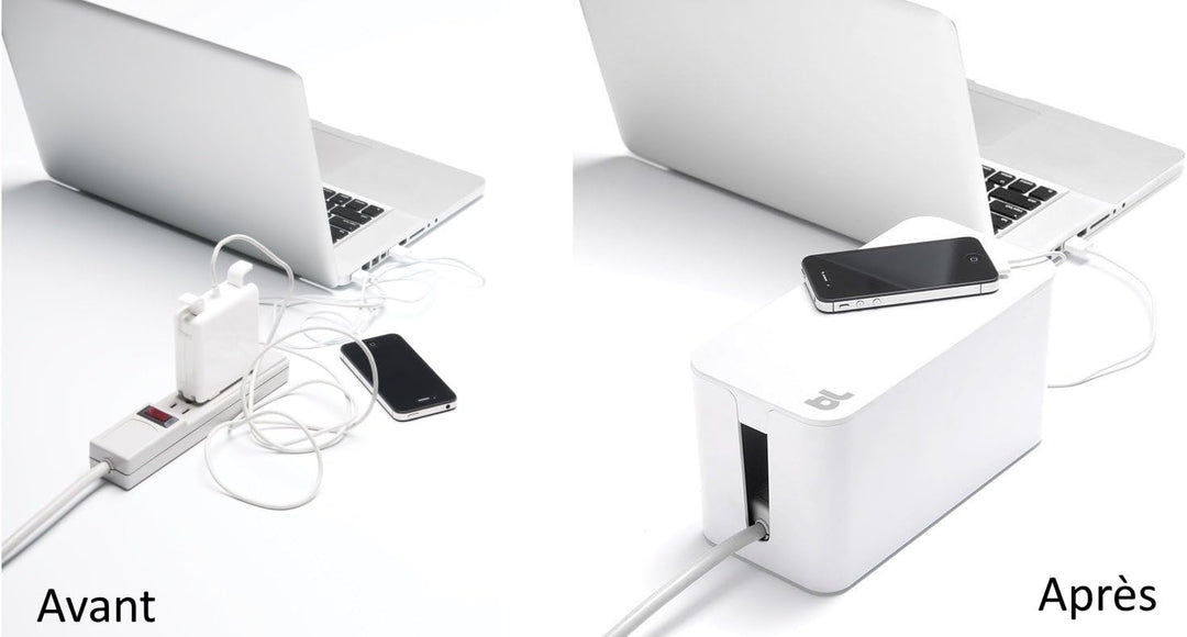 Bluelounge CableBox Mini Kabelbox weiss