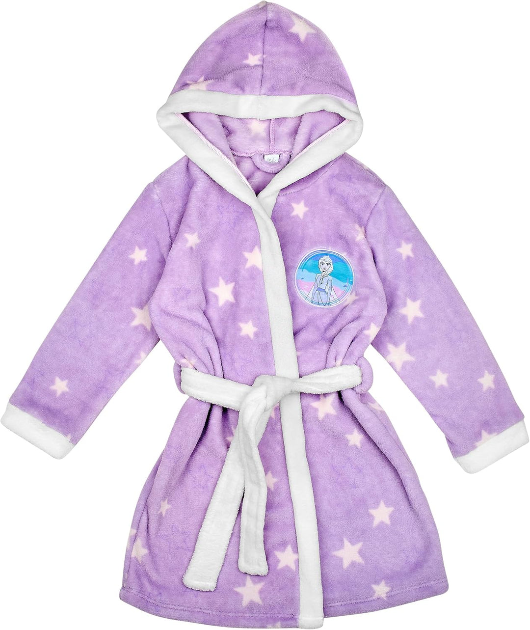 Disney Eiskönigin Bademantel Anna und ELSA Morgenmantel 128 Lila, 128 Lila