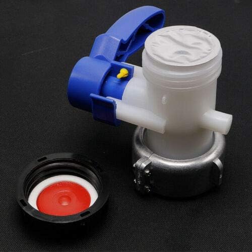 BE-Tool Butterfly-Ventil, 75 mm Ventil, Anti-Korrosion, IBC-Tank-Wasseradapter, DN50 Anschluss, Ersa