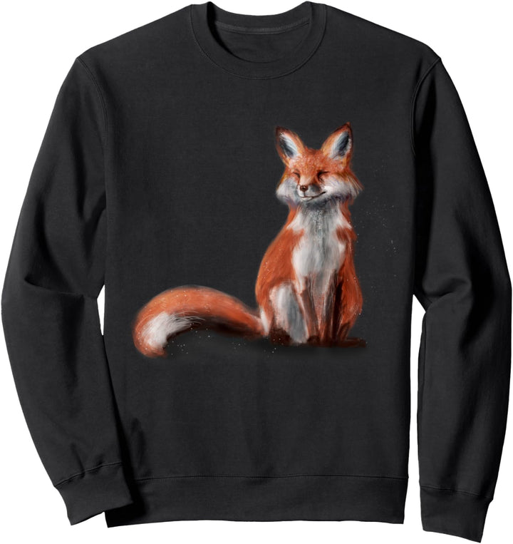 Süsses Fuchsmotiv Sweatshirt