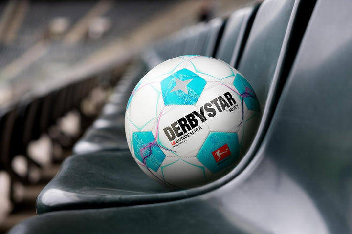 Derbystar Bundesliga Fussball Player Special der Saison 24/25 - Unisex Fussball Grösse 5 im Design d