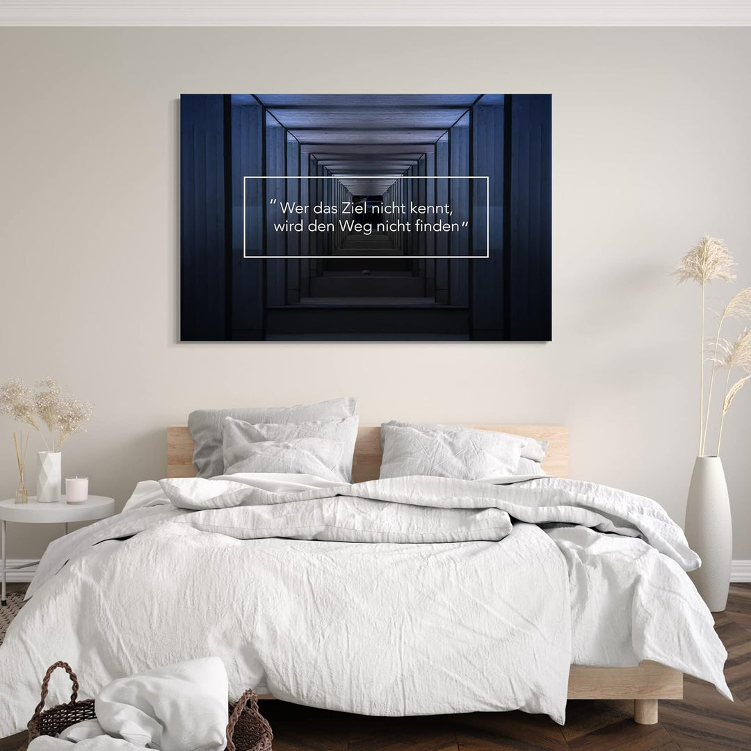 Printed Paintings Leinwand (60x40cm): Motivations-Sprüche und Zitate (Quotes), Inspirational Powe 60