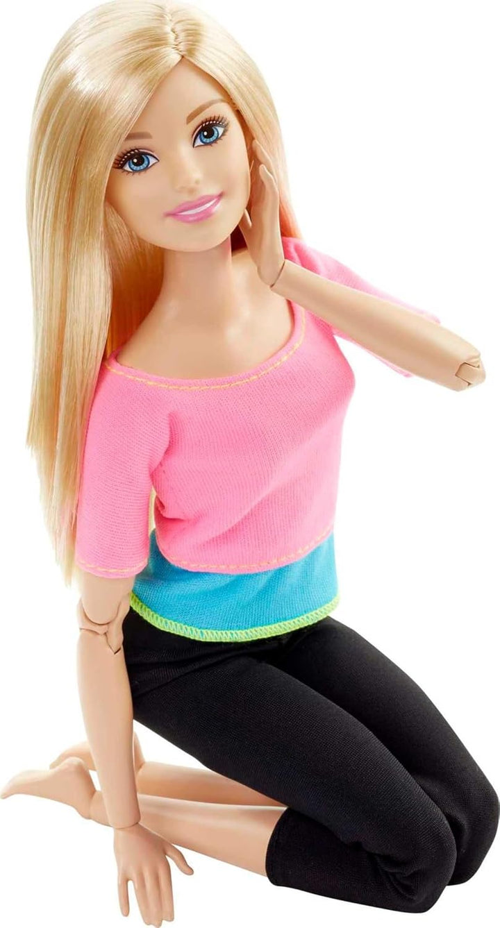 BARBIE Made To Move - Bewegliche Gelenke für realistische Posen und Bewegungen, sportliches Outfit u