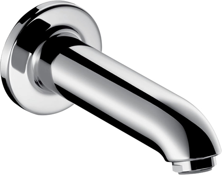 hansgrohe Wanneneinlauf, Komfort-Auslauf 147mm, Wandmontage, Chrom