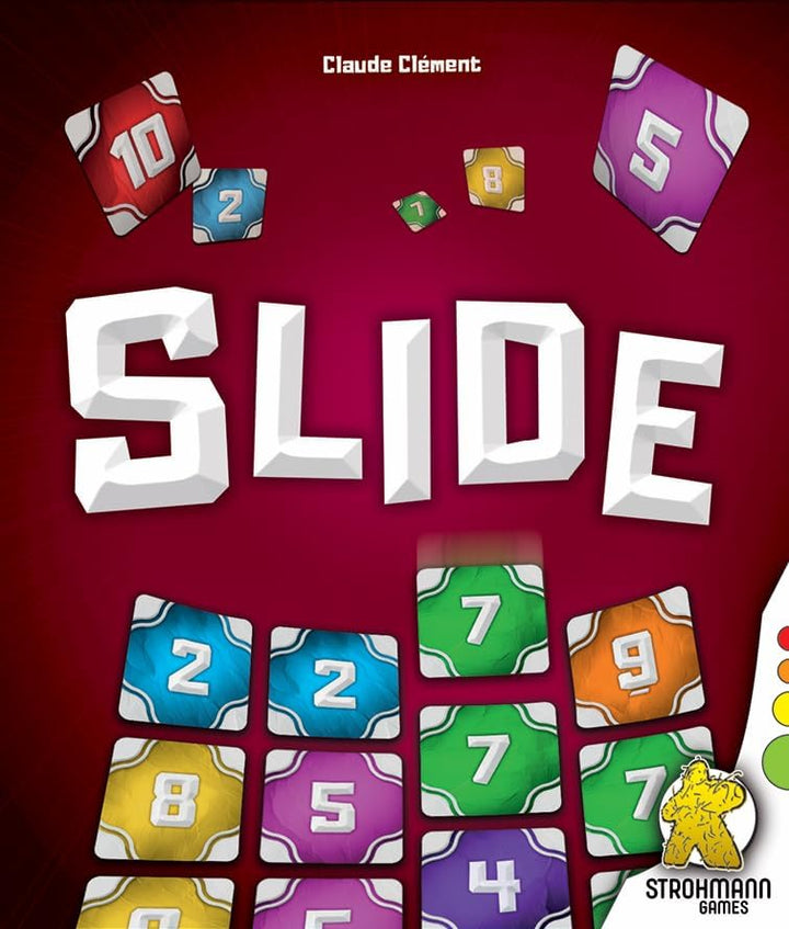 Strohmann Games, Slide, Familienspiel, Kartenspiel, 2-6 Spieler, ab 7+ Jahren, 15 Minuten, Deutsch