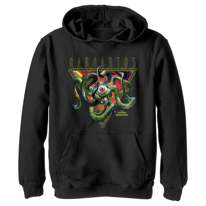 Marvel Unisex Kinder Gargantos Triangle Badge Hoodie XL Schwarz, XL Schwarz
