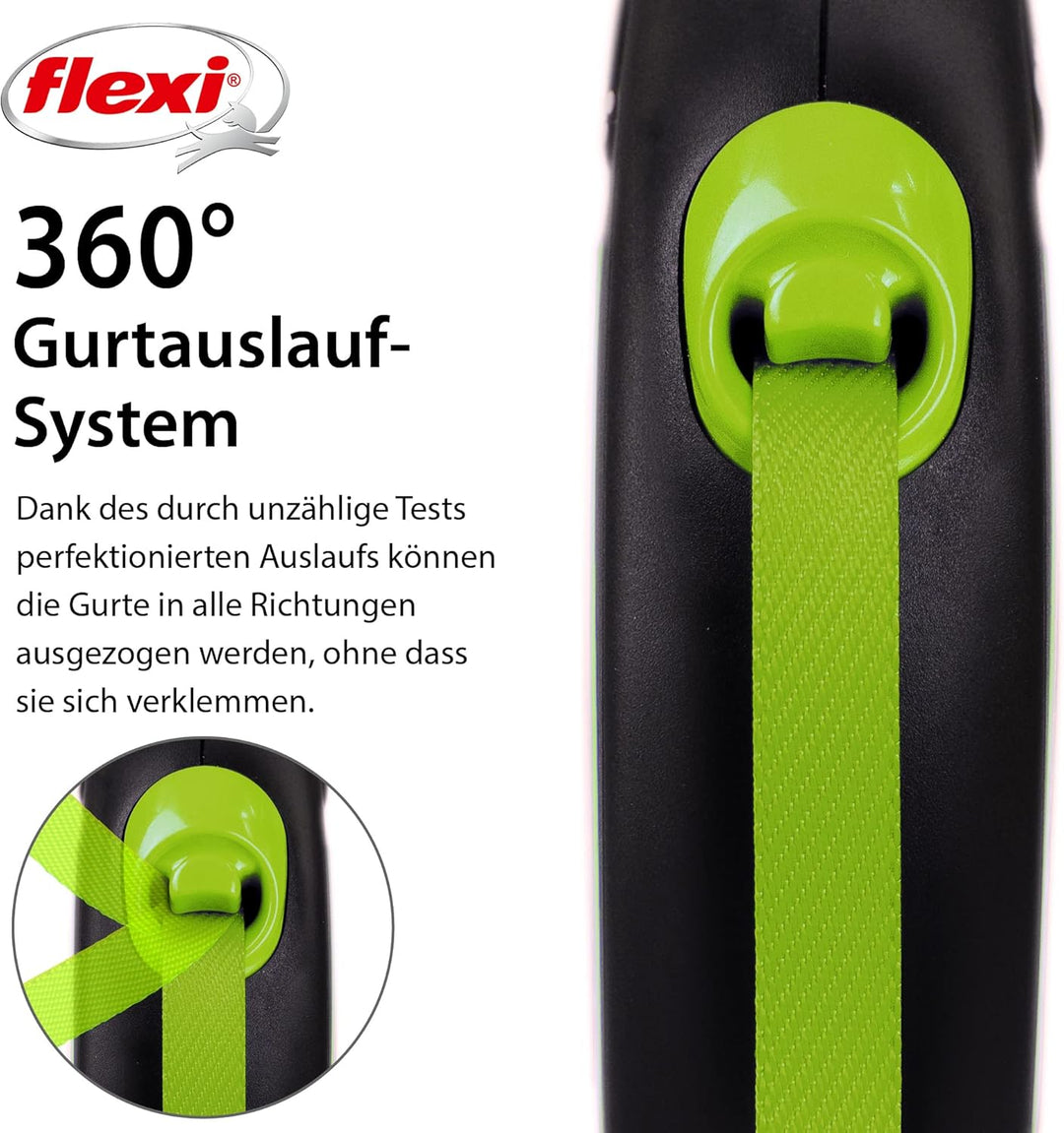 flexi Rollleine New Neon - Grün - S, 4000498032015, Multi multi small, multi small