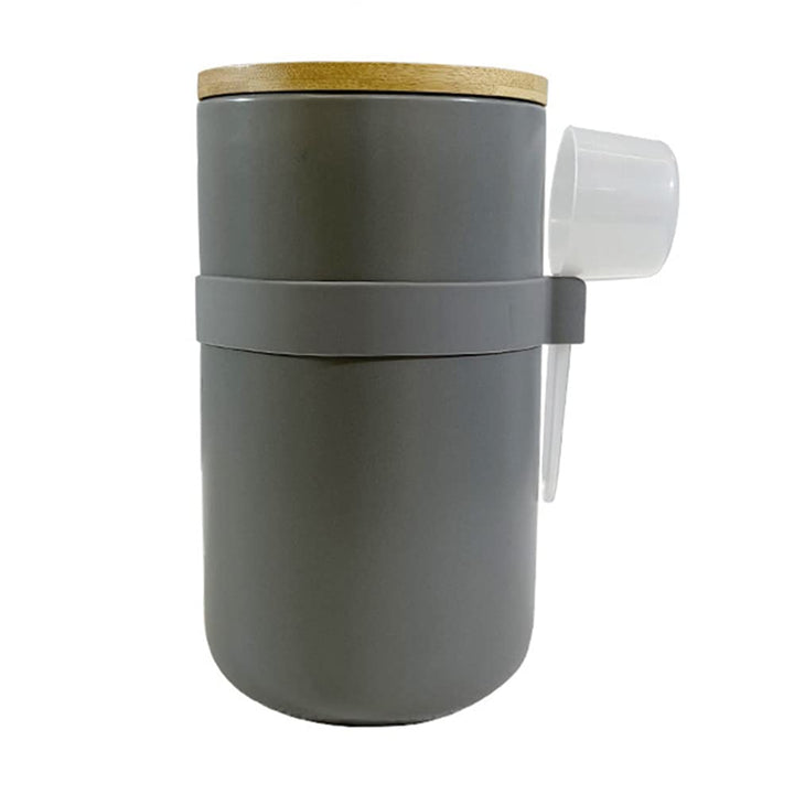 1000ml/34 oz Vorratsdosen Keramik, Teedose Kaffeedose mit Löffel und deckel, aufbewahrungsdosen küch