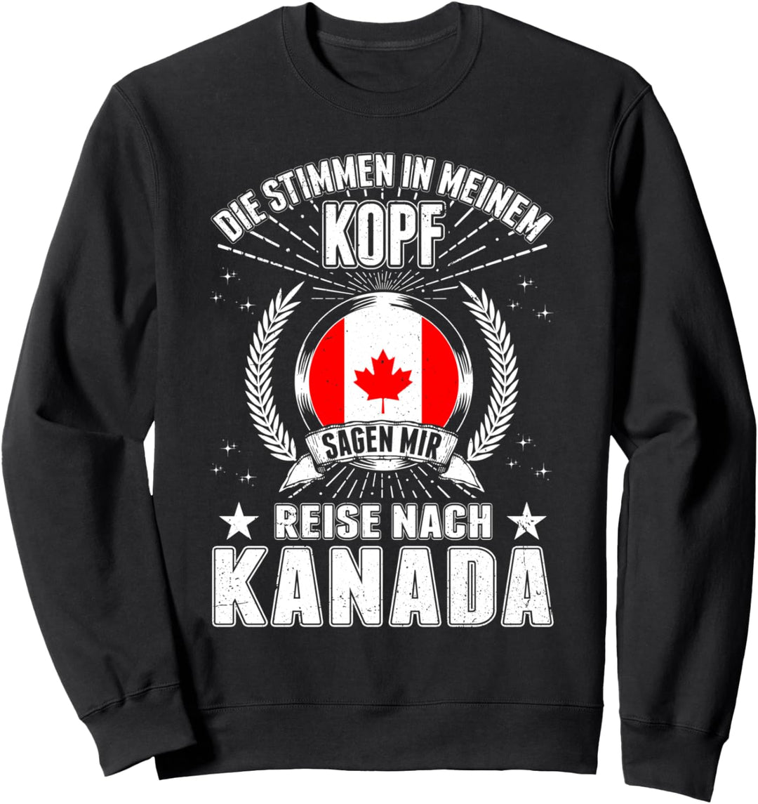 Kanada Urlaub Kanadische Flagge Kanada Sweatshirt