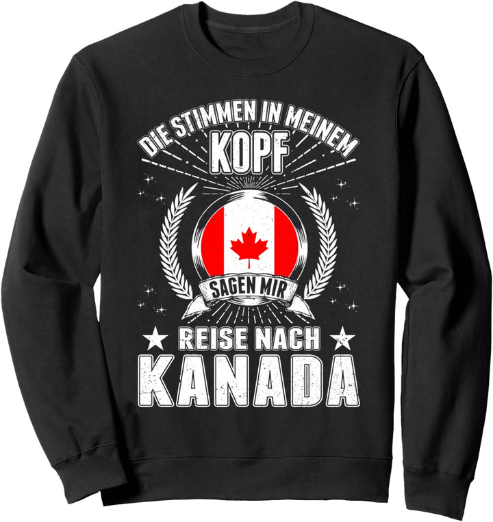 Kanada Urlaub Kanadische Flagge Kanada Sweatshirt